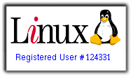 Linux Registered User # 124331